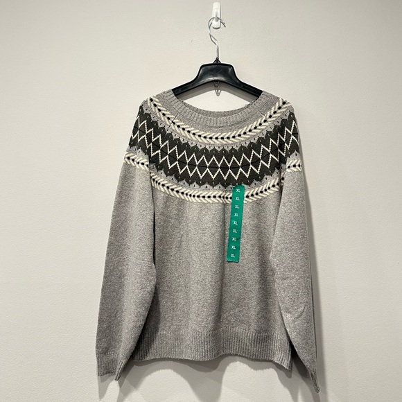 Weatherproof Vintage Ladies' Fairisle Sweater - Picture 3 of 11